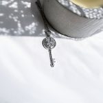 گردنبند کلید شبدر اسپینری