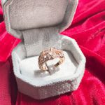 حلقه بافت نگین C Z اتریشی