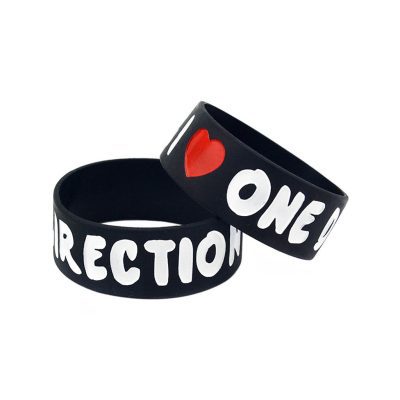 دستبند One direction سیلیکونی مشکی