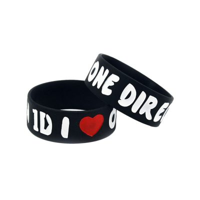 دستبند One direction سیلیکونی مشکی