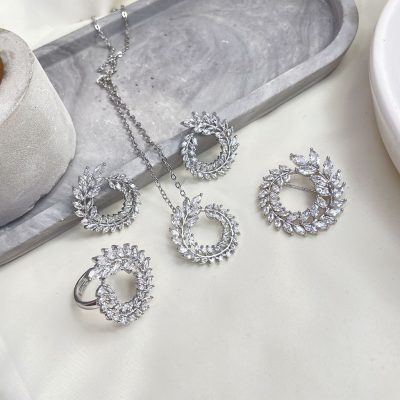 ست شوپارد جواهری آبکاری رودیوم