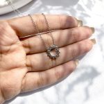 گردنبند خورشید نقره