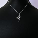 گردنبند گربه نقره