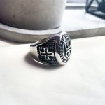 حلقه سپر شوالیه استیل - تصویر 4