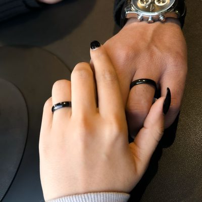 حلقه حک مخفی استیل