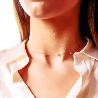 گردنبند ستاره نقره