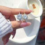 انگشتر سولیتر جواهری آبکاری رودیوم قابل تنظیم