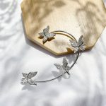 ایرکاف پروانه آبکاری رودیوم طلایی/نقره ای
