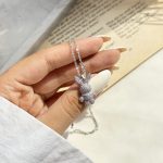 گردنبند آویزدار خرگوش مروارید