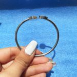 النگو بولگاری استیل طلایی/نقره ای
