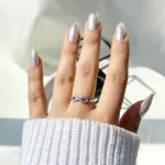 حلقه بینهایت جواهری نقره