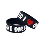 دستبند One direction سیلیکونی مشکی