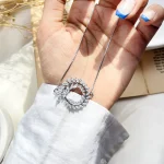 دستبند شوپارد مارشال جواهری آبکاری رودیوم