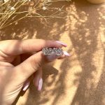 گوشواره پیرسینگی تاج نقره