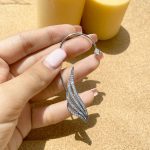 ایرکاف بال فرشته جواهری آبکاری رودیوم