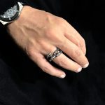 حلقه پنجه عقاب استیل
