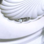 حلقه ازدواج جواهری نقره