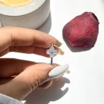 انگشتر ونکلیف جواهری نقره