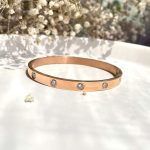 دستبند cartier استیل طلایی/ رزگلد