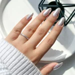 حلقه جواهری نقره