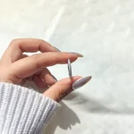 حلقه جواهری نقره