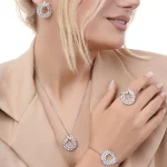 ست شوپارد جواهری آبکاری رودیوم