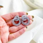 ایرکاف مار جواهری میخی آبکاری رودیوم