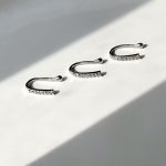 فیک پیرسینگ بینی گیره ای جواهری استیل