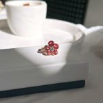 حلقه گل دیزی Swarovski قابل تنظیم آبکاری طلا