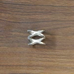 حلقه هندسی پهن استیل