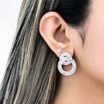 ایرکاف مار جواهری میخی آبکاری رودیوم