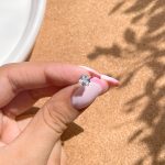 پیرسینگ گوش جواهری استیل