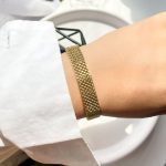 دستبند حصیری CityGold طلایی