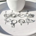 پک انگشتر خرگوش گوزن برگ کارتیر نقره ای /طلایی