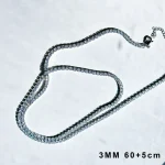 گردنبند تنیسی جواهری آبکاری رودیوم - Image 7