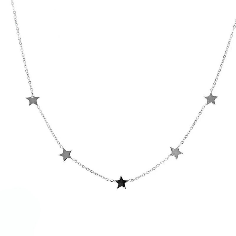 گردنبند ستاره نقره