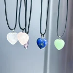 گردنبند قلب سنگ استیل