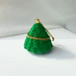 جعبه درخت کریسمس انگشتری جواهری