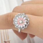 حلقه گل آفتابگردان چرخشی قابل تنظیم ضد استرس