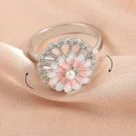 حلقه گل آفتابگردان چرخشی قابل تنظیم ضد استرس