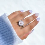 حلقه گل آفتابگردان چرخشی قابل تنظیم ضد استرس