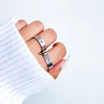 ست حلقه کیتی و عنکبوت کاپلی استیل قابل تنظیم