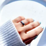 حلقه لوزی استیل نامزدی استیل