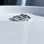 حلقه لوزی استیل نامزدی استیل