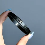 بنگل یونانی مشکی استیل