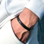 بنگل یونانی مشکی استیل