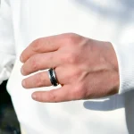 حلقه اسپینری ضد استرس استیل انگشتر چرخشی ضد استرس استیل