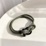 دستبند امگا طنابی استیل