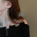 گوشواره تنیسی آویز بلند