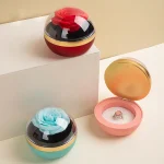 جعبه گل رز جاودان توپی